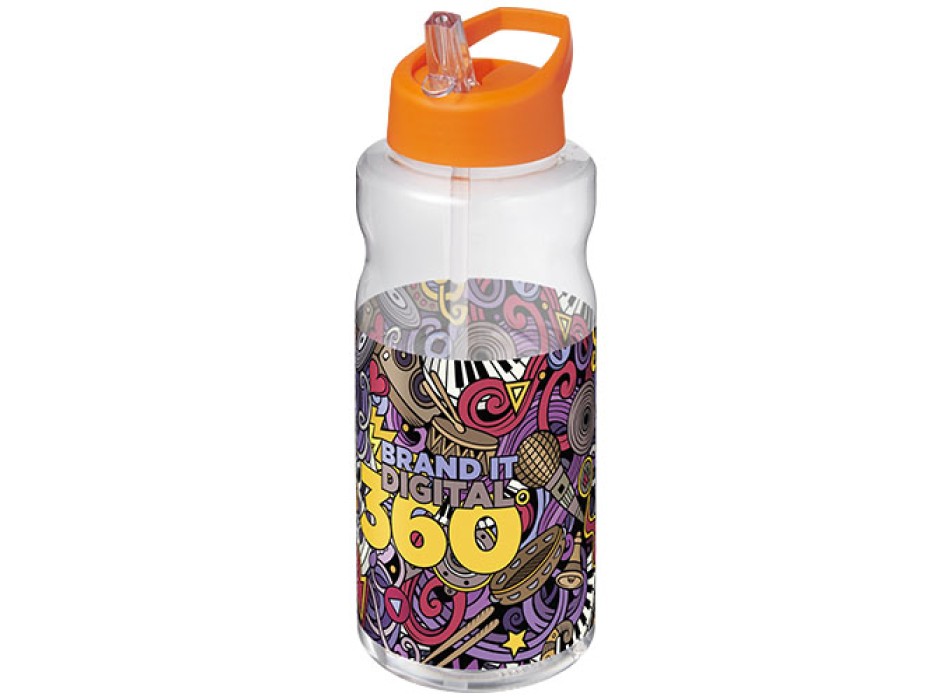 Borraccia sportiva da 1 litro con coperchio a beccuccio H2O Active® Big Base