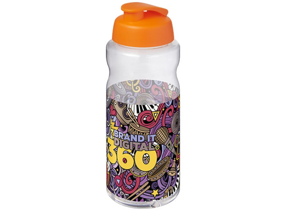 Borraccia sportiva da 1 litro con coperchio a scatto H2O Active® Big Base