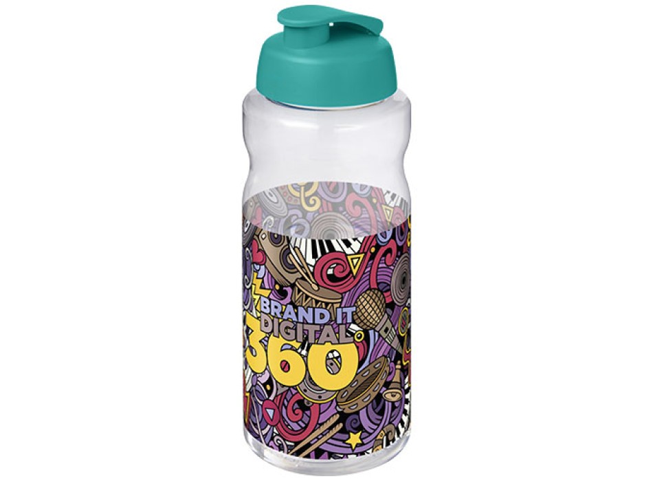 Borraccia sportiva da 1 litro con coperchio a scatto H2O Active® Big Base