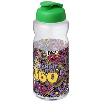 Borraccia sportiva da 1 litro con coperchio a scatto H2O Active® Big Base