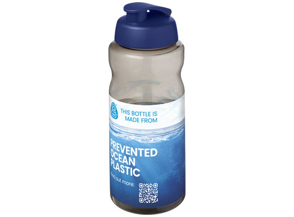 Borraccia sportiva da 1 litro con coperchio a scatto H2O Active® Eco Big Base