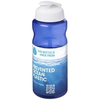 Borraccia sportiva da 1 litro con coperchio a scatto H2O Active® Eco Big Base
