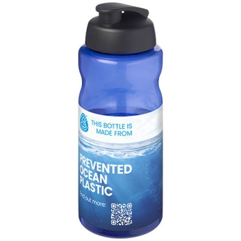 Borraccia sportiva da 1 litro con coperchio a scatto H2O Active® Eco Big Base
