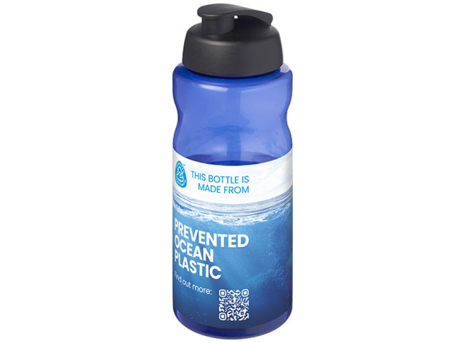 Borraccia sportiva da 1 litro con coperchio a scatto H2O Active® Eco Big Base