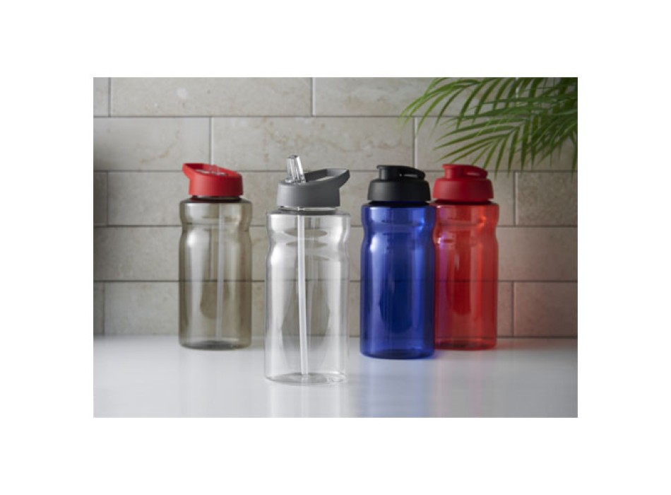 Borraccia sportiva da 1 litro con coperchio a scatto H2O Active® Eco Big Base