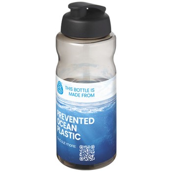 Borraccia sportiva da 1 litro con coperchio a scatto H2O Active® Eco Big Base
