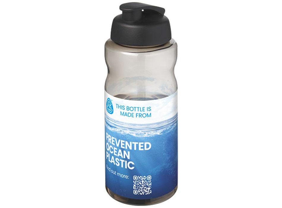 Borraccia sportiva da 1 litro con coperchio a scatto H2O Active® Eco Big Base