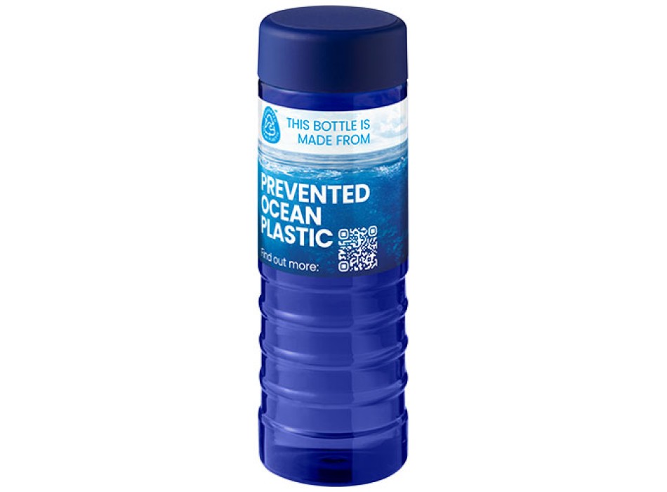 Borraccia sportiva da 750 ml con coperchio a vite H2O Active® Eco Treble