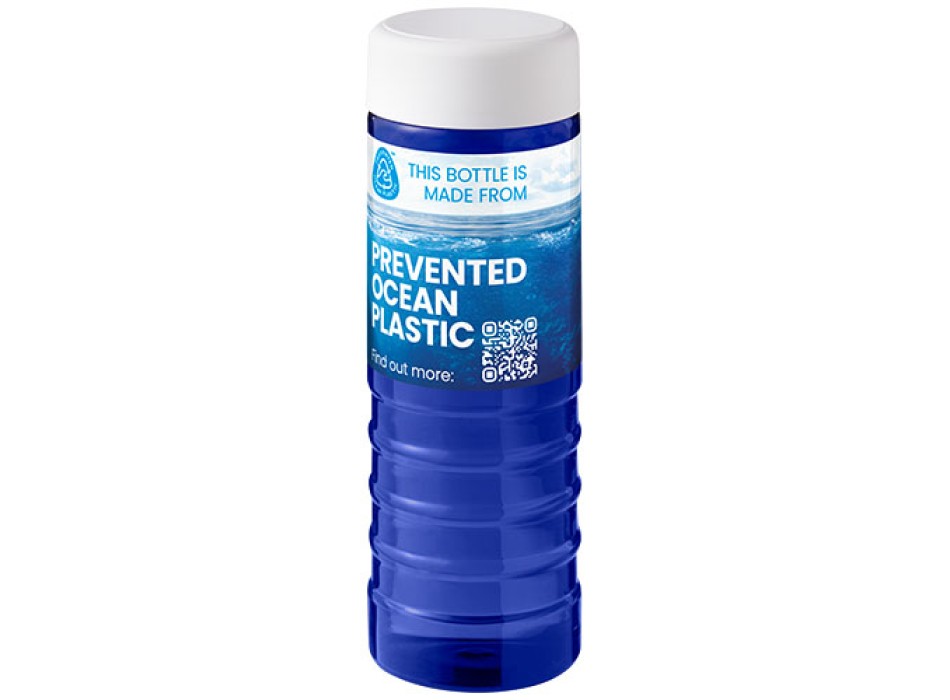Borraccia sportiva da 750 ml con coperchio a vite H2O Active® Eco Treble