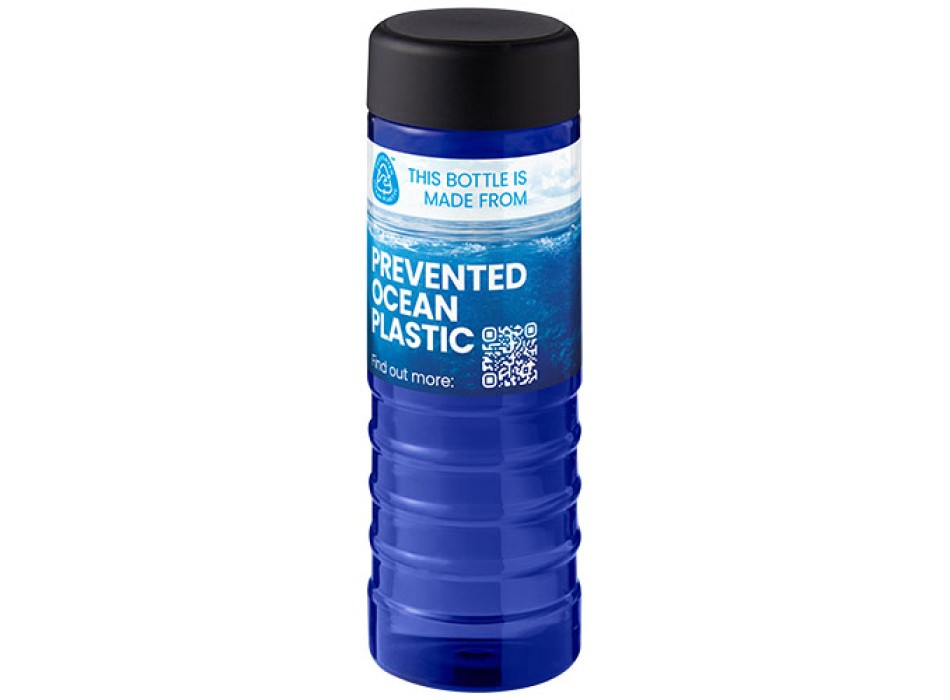 Borraccia sportiva da 750 ml con coperchio a vite H2O Active® Eco Treble