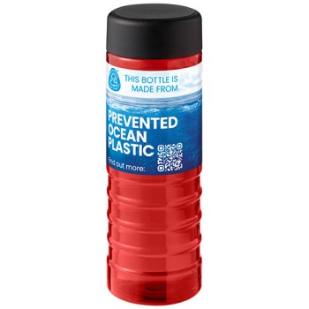 Borraccia sportiva da 750 ml con coperchio a vite H2O Active® Eco Treble