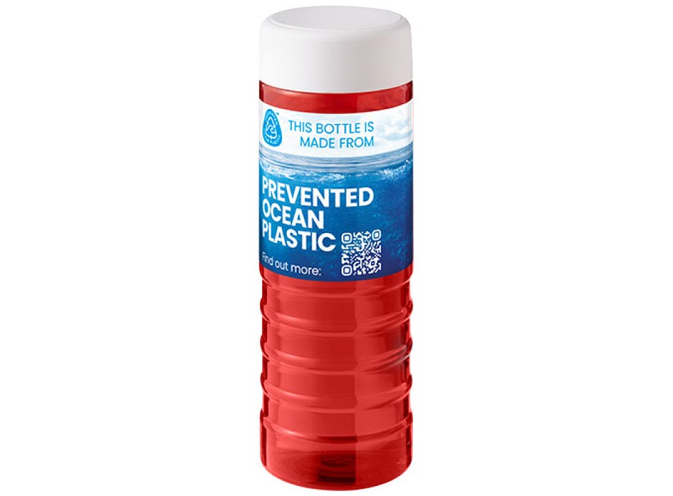 Borraccia sportiva da 750 ml con coperchio a vite H2O Active® Eco Treble