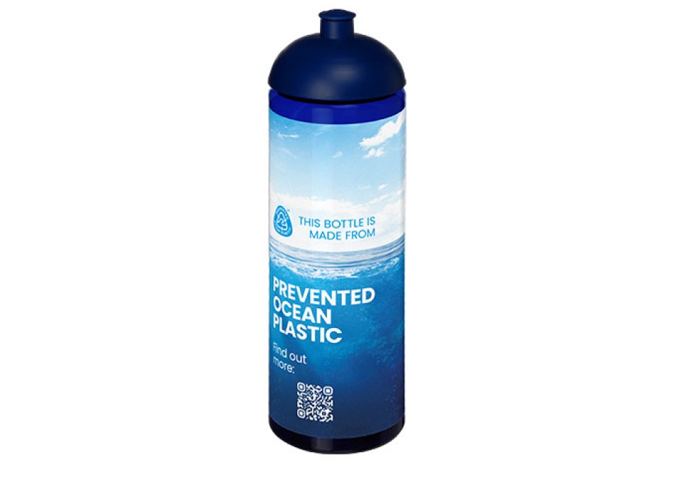Borraccia sportiva da 850 ml con coperchio a cupola H2O Active® Eco Vibe 