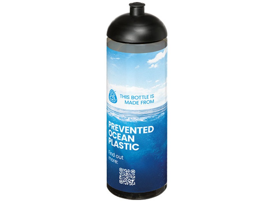 Borraccia sportiva da 850 ml con coperchio a cupola H2O Active® Eco Vibe 