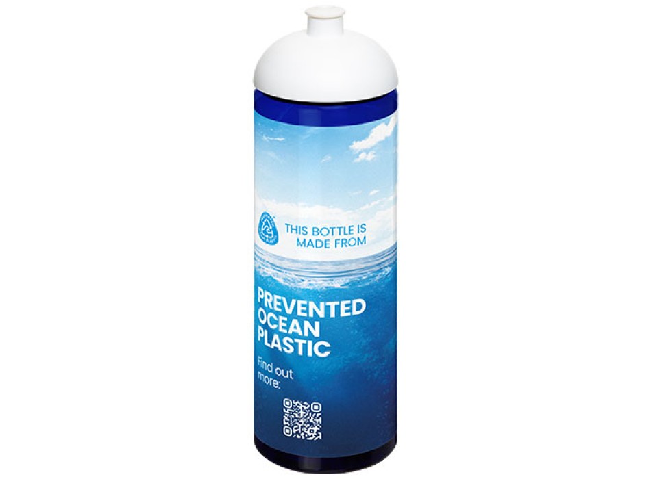 Borraccia sportiva da 850 ml con coperchio a cupola H2O Active® Eco Vibe 