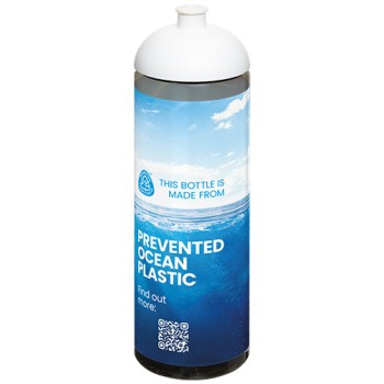 Borraccia sportiva da 850 ml con coperchio a cupola H2O Active® Eco Vibe 