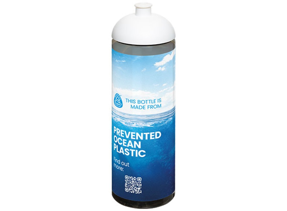 Borraccia sportiva da 850 ml con coperchio a cupola H2O Active® Eco Vibe 