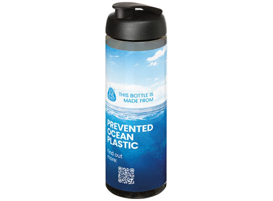 Borraccia sportiva da 850 ml con coperchio a scatto H2O Active® Eco Vibe