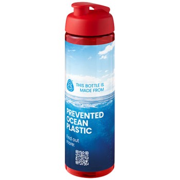 Borraccia sportiva da 850 ml con coperchio a scatto H2O Active® Eco Vibe