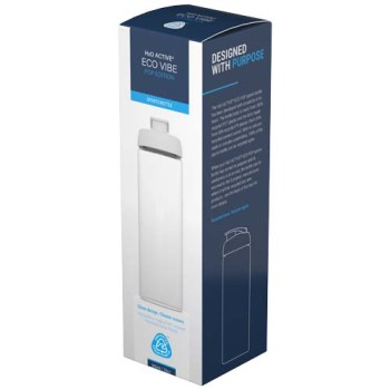 Borraccia sportiva da 850 ml con coperchio a scatto H2O Active® Eco Vibe