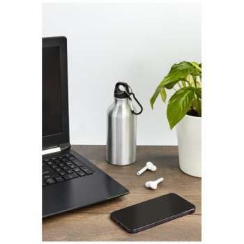 Borraccia sportiva in alluminio con moschettone da 400 ml Oregon