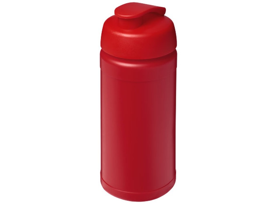 Borraccia sportiva in materiale riciclato con coperchio a scatto da 500 ml Baseline
