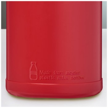 Borraccia sportiva in materiale riciclato con coperchio a scatto da 500 ml Baseline
