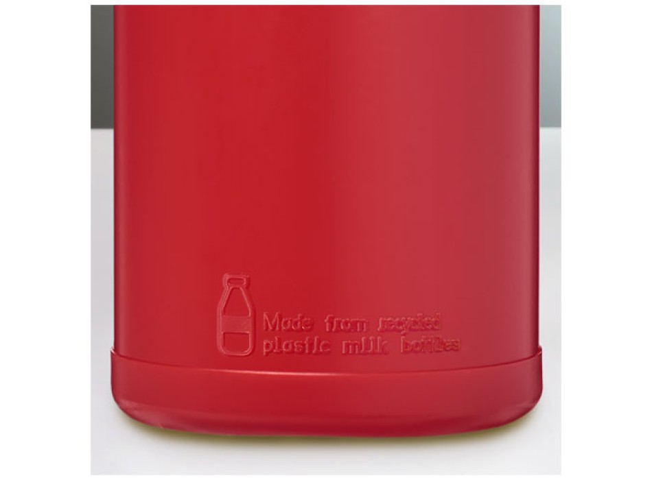 Borraccia sportiva in materiale riciclato con coperchio a scatto da 500 ml Baseline