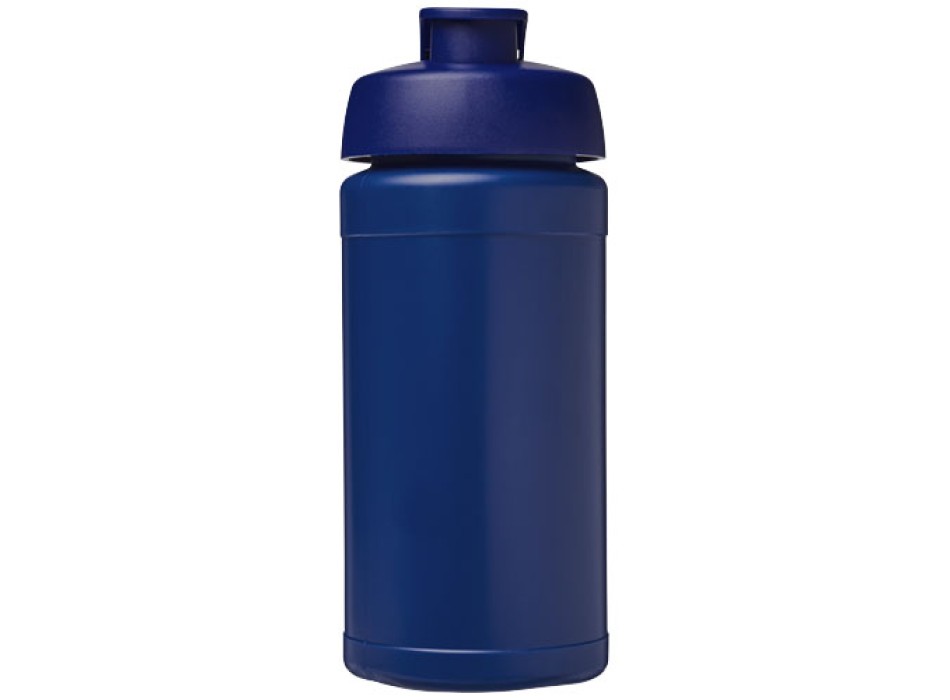 Borraccia sportiva in materiale riciclato con coperchio a scatto da 500 ml Baseline