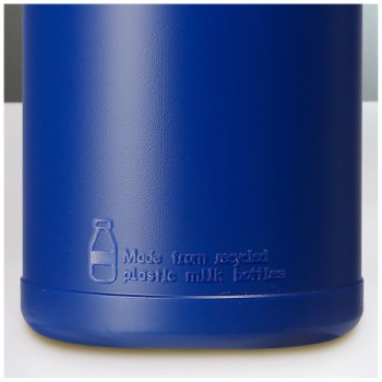Borraccia sportiva in materiale riciclato con coperchio a scatto da 500 ml Baseline