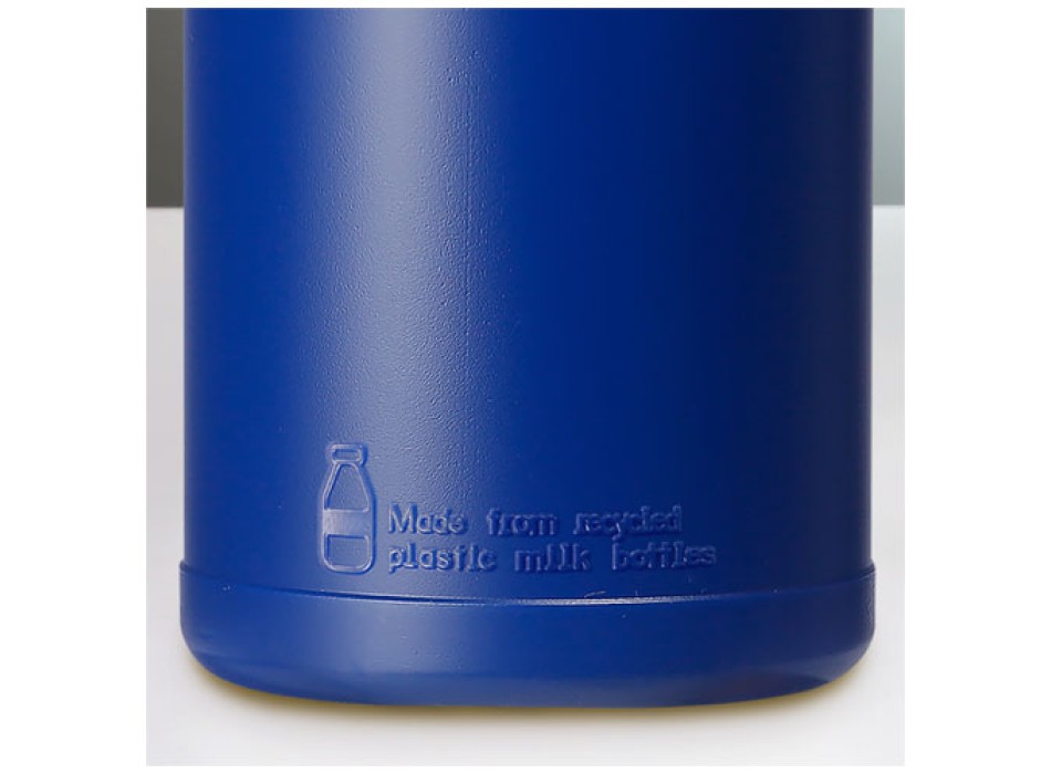 Borraccia sportiva in materiale riciclato con coperchio a scatto da 500 ml Baseline