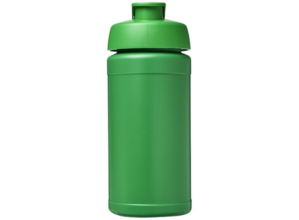 Borraccia sportiva in materiale riciclato con coperchio a scatto da 500 ml Baseline