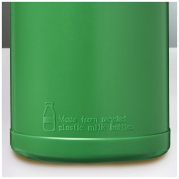 Borraccia sportiva in materiale riciclato con coperchio a scatto da 500 ml Baseline