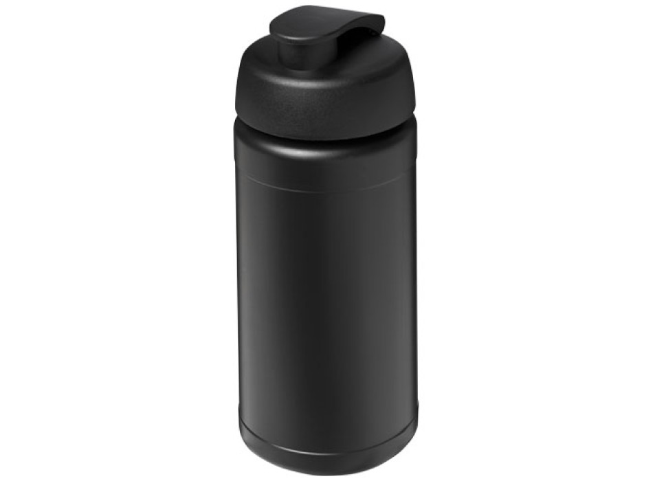 Borraccia sportiva in materiale riciclato con coperchio a scatto da 500 ml Baseline
