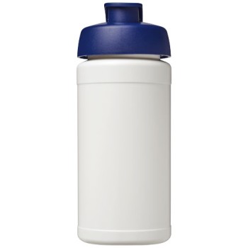 Borraccia sportiva in materiale riciclato con coperchio a scatto da 500 ml Baseline