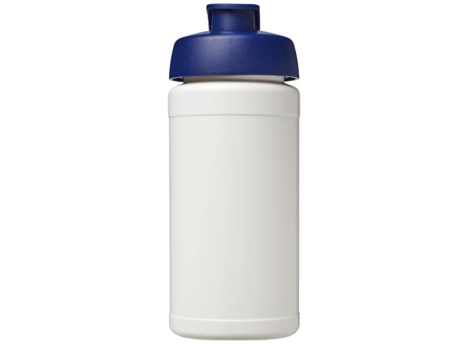 Borraccia sportiva in materiale riciclato con coperchio a scatto da 500 ml Baseline