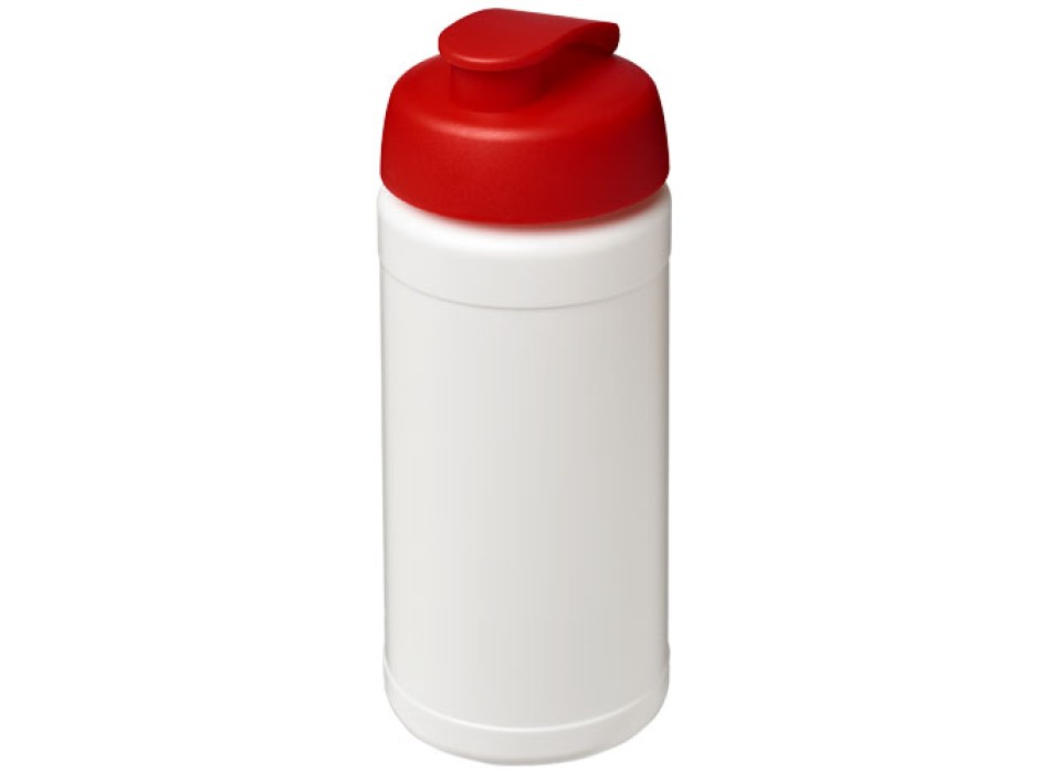 Borraccia sportiva in materiale riciclato con coperchio a scatto da 500 ml Baseline