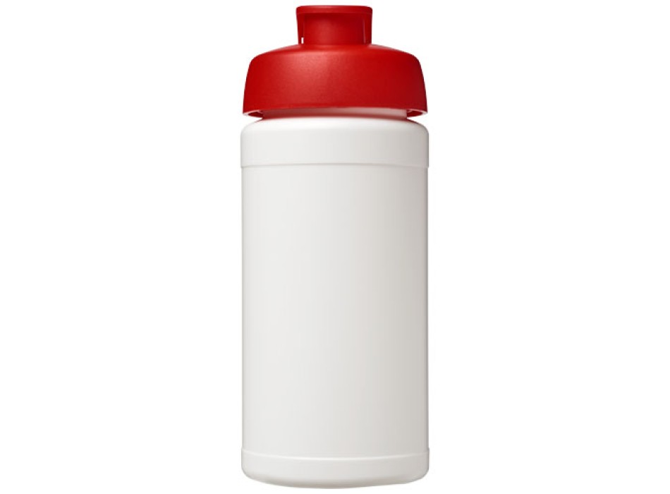 Borraccia sportiva in materiale riciclato con coperchio a scatto da 500 ml Baseline