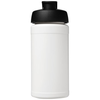 Borraccia sportiva in materiale riciclato con coperchio a scatto da 500 ml Baseline