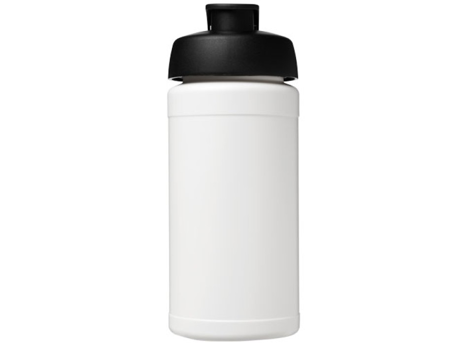 Borraccia sportiva in materiale riciclato con coperchio a scatto da 500 ml Baseline