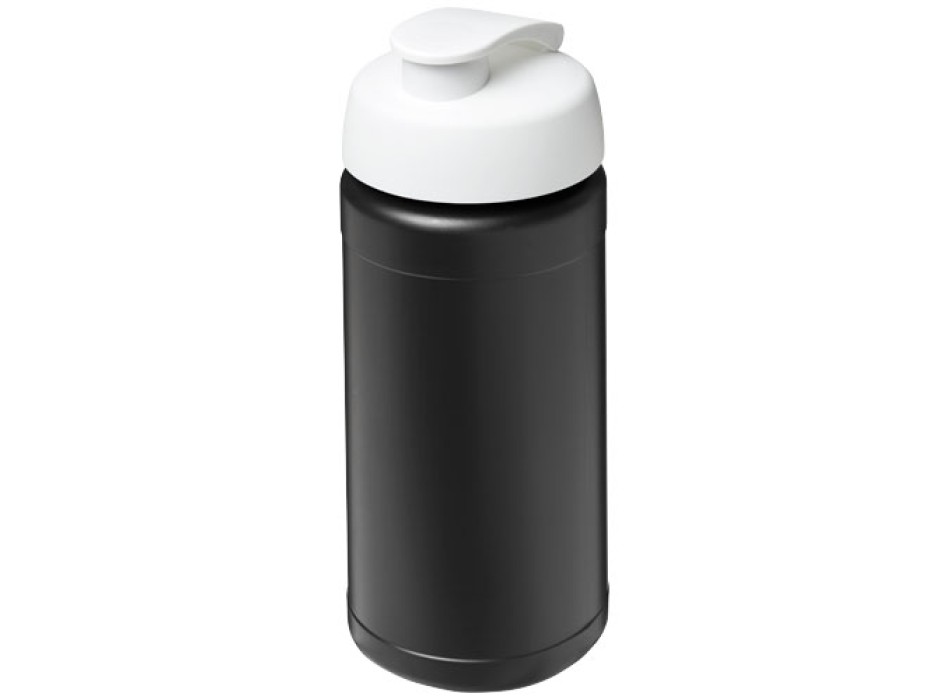 Borraccia sportiva in materiale riciclato con coperchio a scatto da 500 ml Baseline