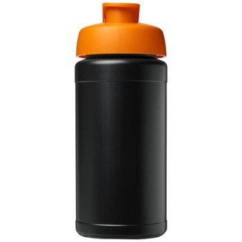 Borraccia sportiva in materiale riciclato con coperchio a scatto da 500 ml Baseline