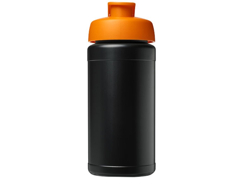 Borraccia sportiva in materiale riciclato con coperchio a scatto da 500 ml Baseline