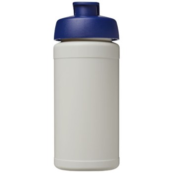 Borraccia sportiva in materiale riciclato con coperchio a scatto da 500 ml Baseline