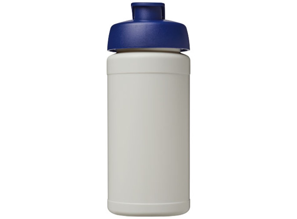 Borraccia sportiva in materiale riciclato con coperchio a scatto da 500 ml Baseline