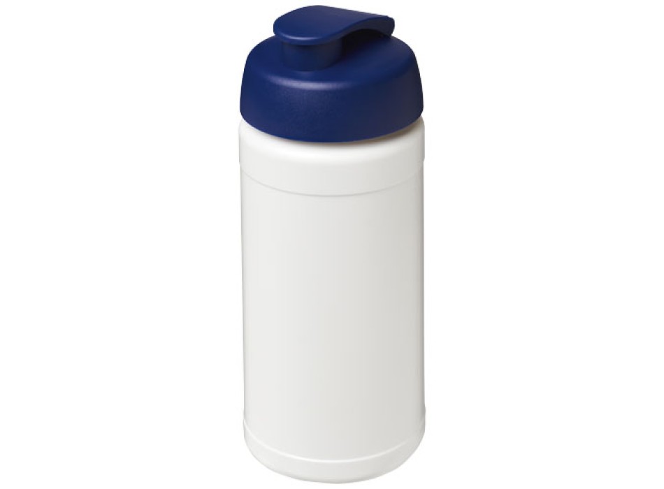 Borraccia sportiva in materiale riciclato con coperchio a scatto da 500 ml Baseline