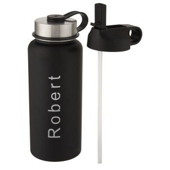 Borraccia sportiva Supra da 1l con isolamento sottovuoto in rame con 2 coperchi