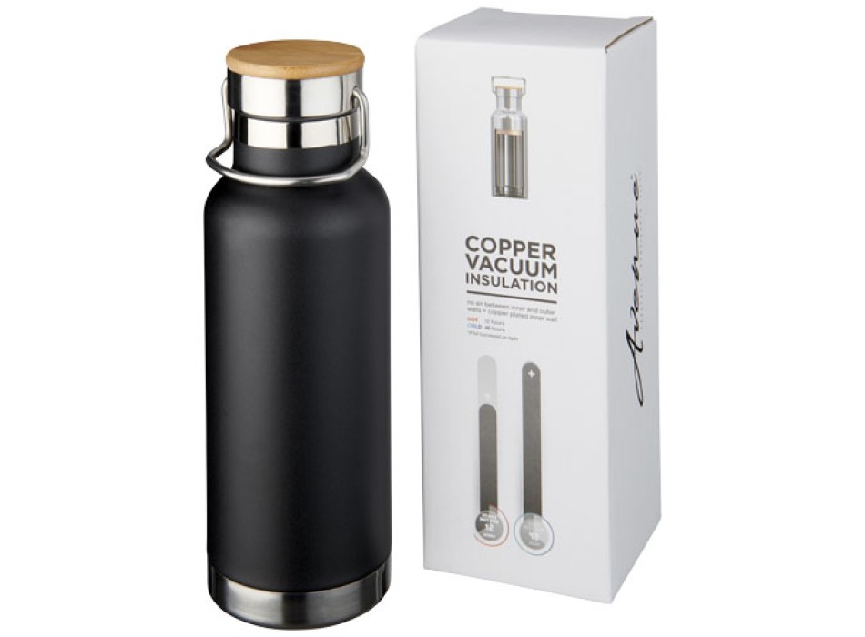 Borraccia sportiva Thor con isolamento sottovuoto in rame da 480 ml