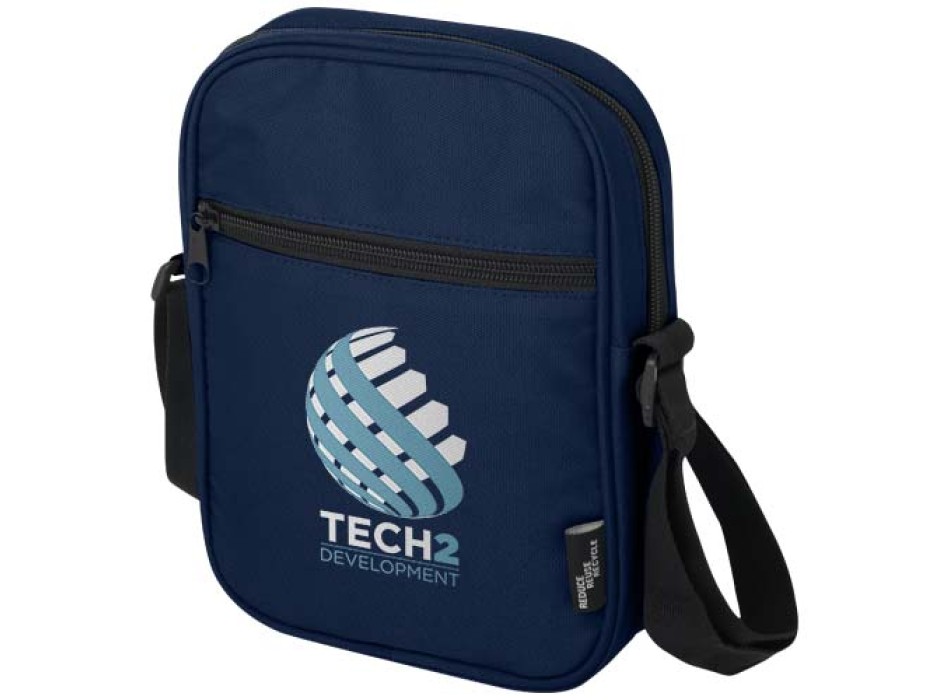 Borsa a tracolla in materiale riciclato certificato GRS Byron 2l