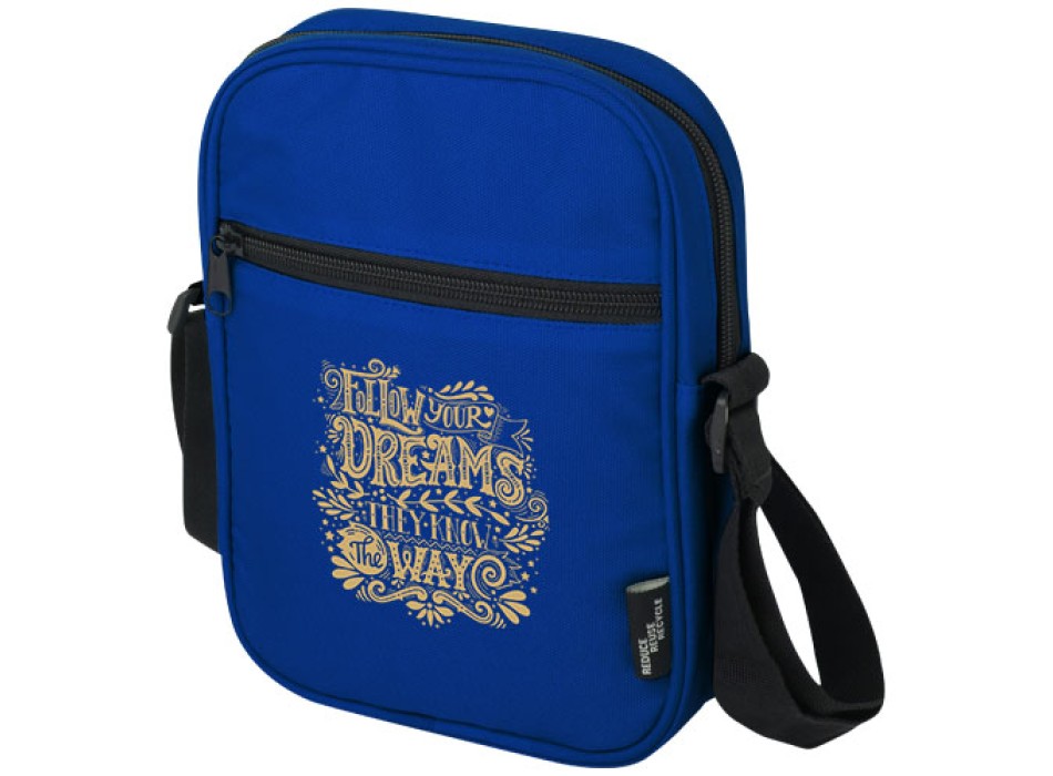 Borsa a tracolla in materiale riciclato certificato GRS Byron 2l